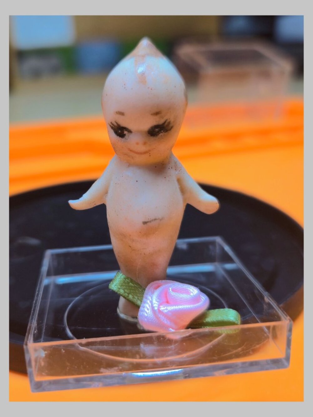 antique bisque kewpie doll 2"